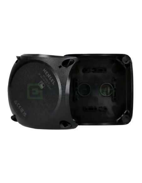 Doză ramificație aparentă IP66 - 104x104x70 mm - Cutie conexiuni Hensel KF 0400 B