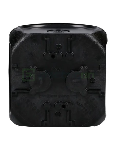 Doză ramificație aparentă IP66 - 93x93x62 mm - Cutie conexiuni Hensel KF 0200 B