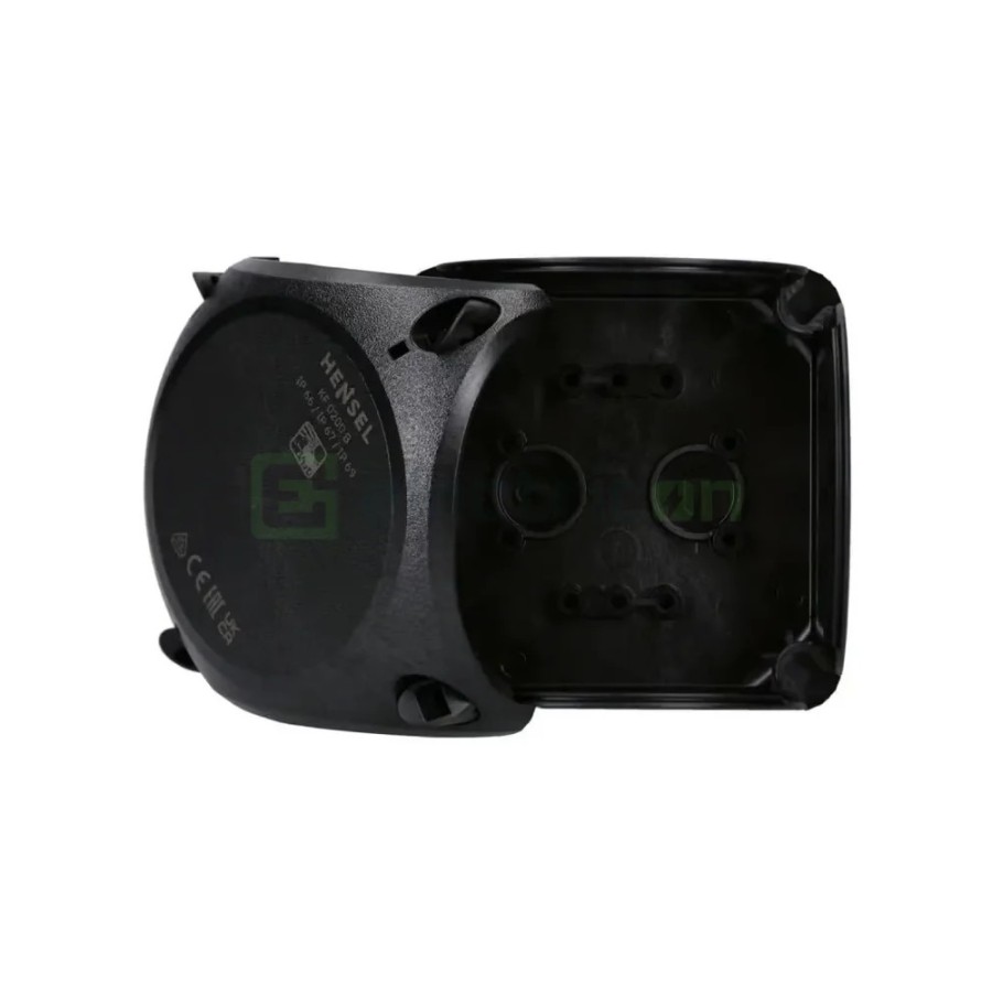 Doză ramificație aparentă IP66 - 93x93x62 mm - Cutie conexiuni Hensel KF 0200 B