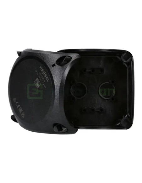 Doză ramificație aparentă IP66 - 93x93x62 mm - Cutie conexiuni Hensel KF 0200 B