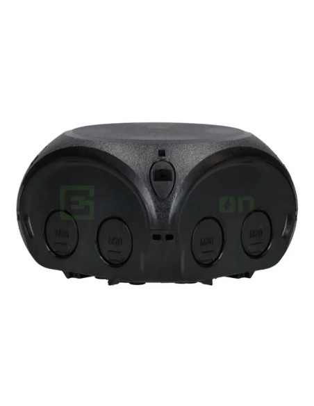 Doză ramificație aparentă IP66 - 93x93x62 mm - Cutie conexiuni Hensel KF 0200 B