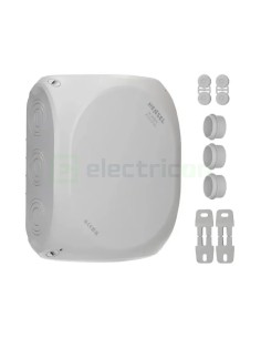 Doză ramificație aparentă IP66 - 205x255x112 mm - Cutie conexiuni Hensel DK 2500 GZ