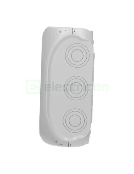 Doză ramificație aparentă IP66 - 205x255x112 mm - Cutie conexiuni Hensel DK 2500 GZ