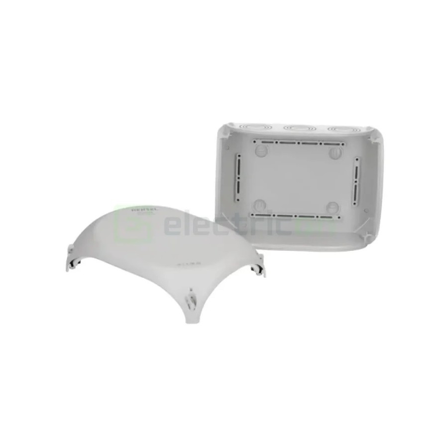 Doză ramificație aparentă IP66 - 210x155x92 mm - Cutie conexiuni Hensel DK 1600 GZ