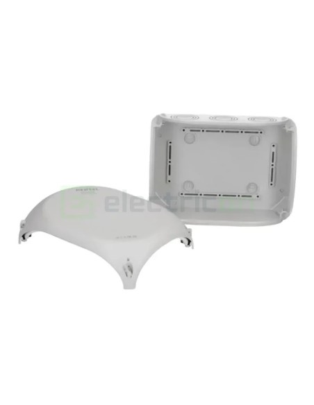 Doză ramificație aparentă IP66 - 210x155x92 mm - Cutie conexiuni Hensel DK 1600 GZ