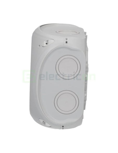 Doză ramificație aparentă IP66 - 130x130x77 mm - Cutie conexiuni Hensel DK 0606 GZ