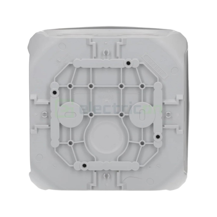 Doză ramificație aparentă IP66 - 130x130x77 mm - Cutie conexiuni Hensel DK 0600 GZ