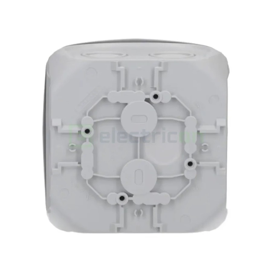 Doză ramificație aparentă IP66 - 104x104x70 mm - Cutie conexiuni Hensel DK 0404 GZ