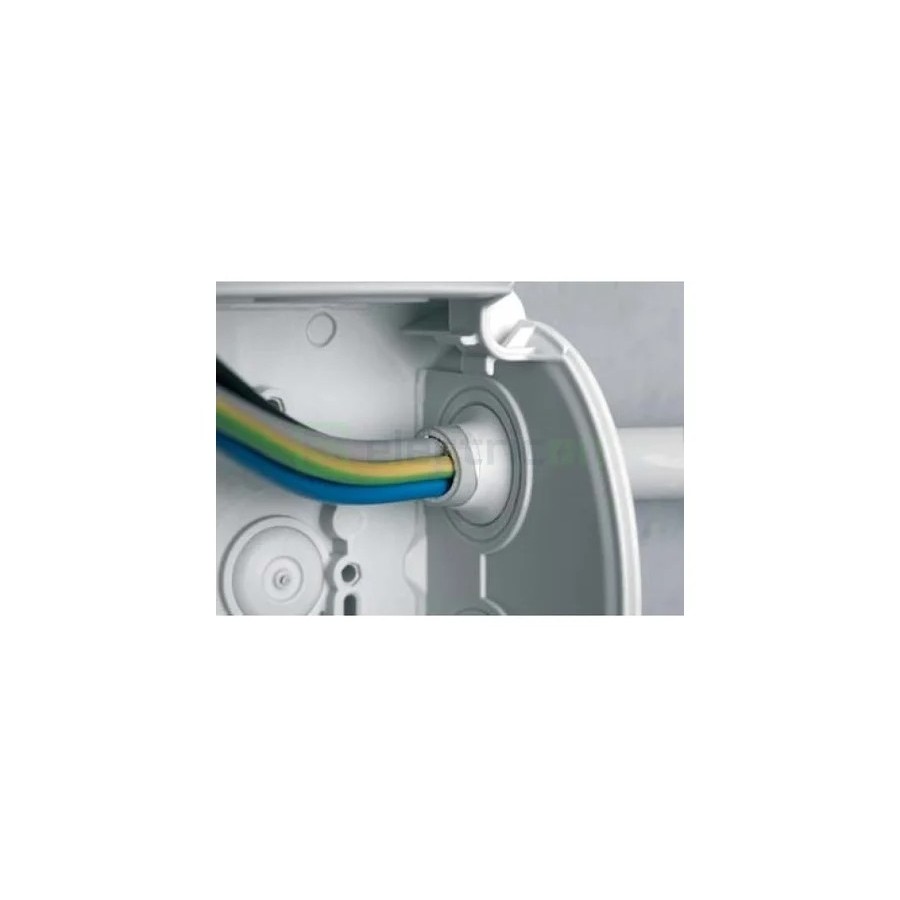 Doză ramificație aparentă IP66 - 104x104x70 mm - Cutie conexiuni Hensel DK 0404 GZ