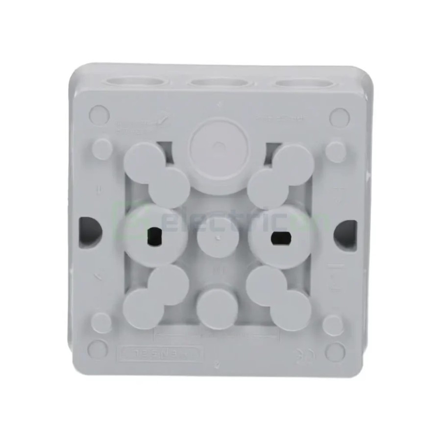 Doză ramificație aparentă IP55 - 88x88x50 mm - Cutie conexiuni Hensel DE9320