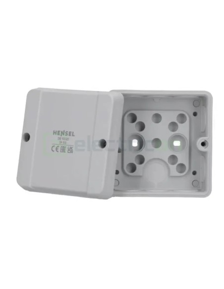 Doză ramificație aparentă IP55 - 88x88x50 mm - Cutie conexiuni Hensel DE9320