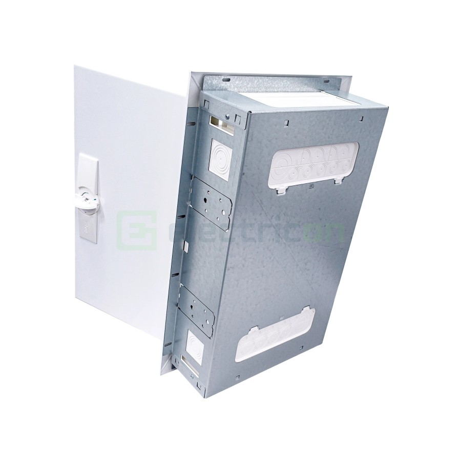 Tablou electric metalic - siguranțe - 36M (3x12) incastrat Univers Hager FWU31S