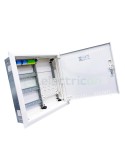 Tablou combo metalic - Hibrid - 72M (36M sigurante electrice + 36M multimedia) încastrat Univers Hager FWU32K1