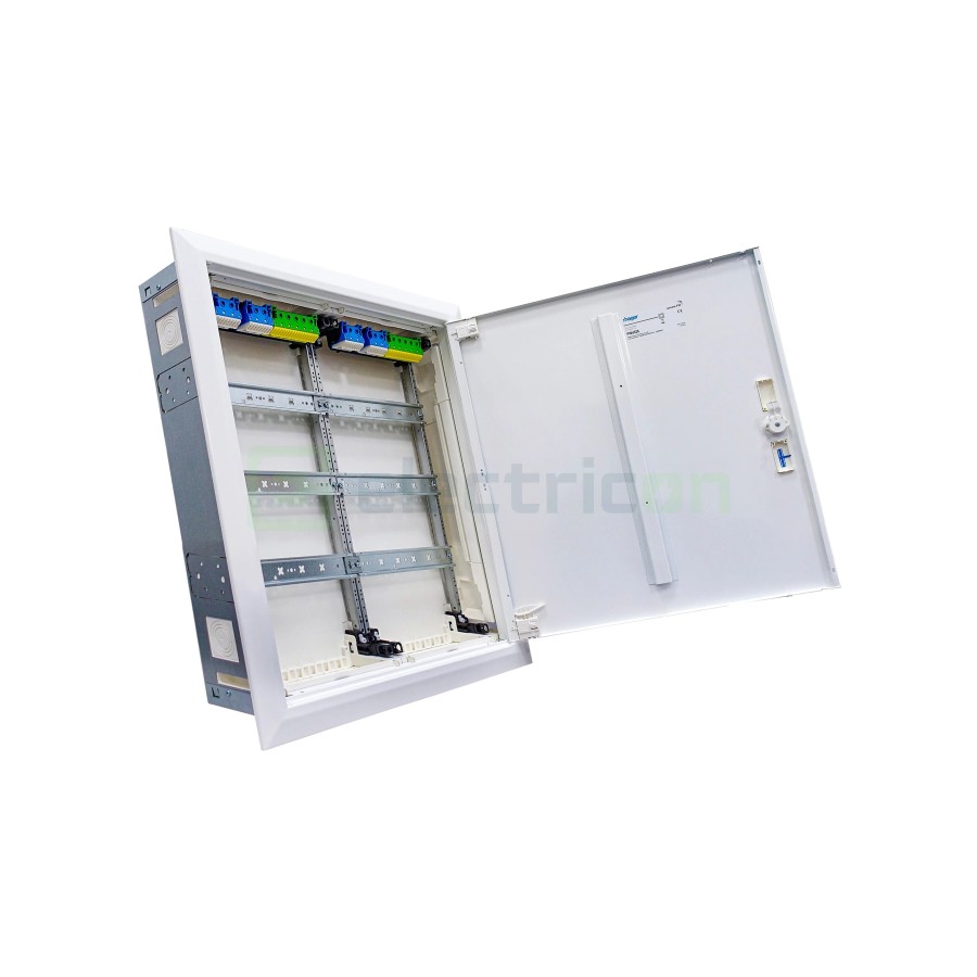 Tablou electric metalic - siguranțe - 72M (3x24) încastrat Univers Hager FWU32S