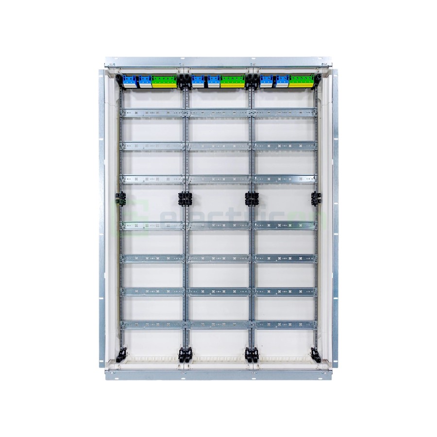 Tablou electric metalic - siguranțe - 252M (7x36) încastrat Hager Univers FWU73S