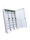 Tablou electric metalic - siguranțe - 252M (7x36) încastrat Hager Univers FWU73S