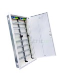 Tablou electric metalic - siguranțe - 168M (7x24) încastrat Hager Univers FWU72S