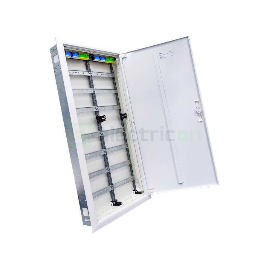Tablou electric metalic - siguranțe - 168M (7x24) încastrat Hager Univers FWU72S