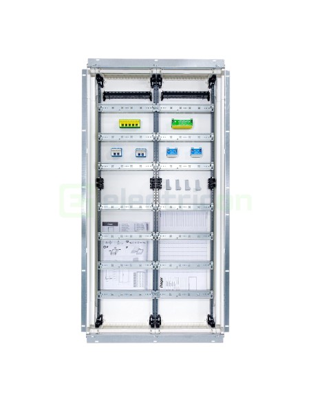 Tablou electric metalic - siguranțe - 168M (7x24) încastrat Hager Univers FWU72S