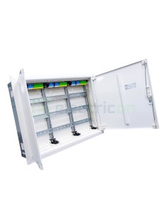 Tablou electric metalic - siguranțe - 108M (3x36) încastrat Hager Univers FWU33S