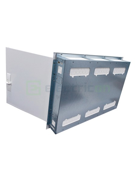 Tablou electric metalic - siguranțe - 108M (3x36) încastrat Hager Univers FWU33S