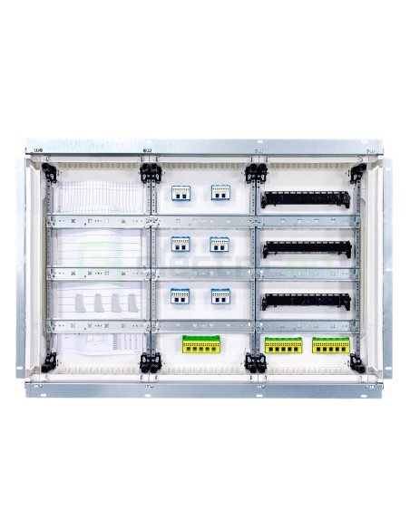 Tablou electric metalic - siguranțe - 108M (3x36) încastrat Hager Univers FWU33S