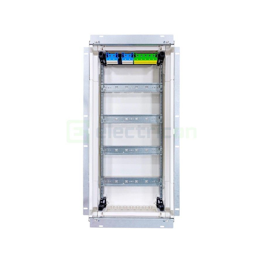 Tablou electric metalic - siguranțe - 48M (4x12) încastrat Univers Hager FWU41S