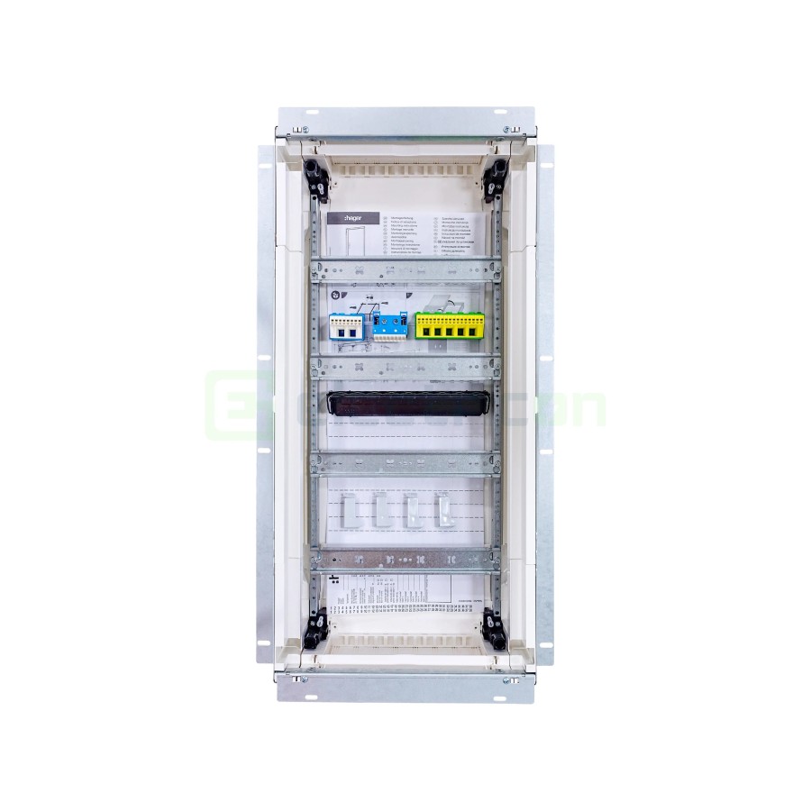 Tablou electric metalic - siguranțe - 48M (4x12) încastrat Univers Hager FWU41S