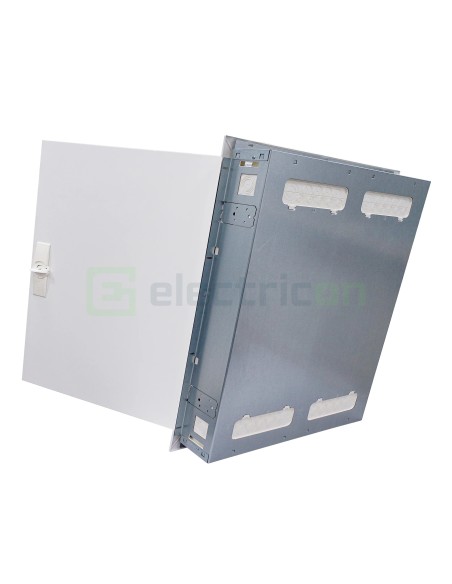 Tablou electric metalic - siguranțe - 96M (4x24) încastrat Univers Hager FWU42S