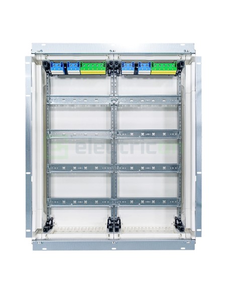 Tablou electric metalic - siguranțe - 96M (4x24) încastrat Univers Hager FWU42S