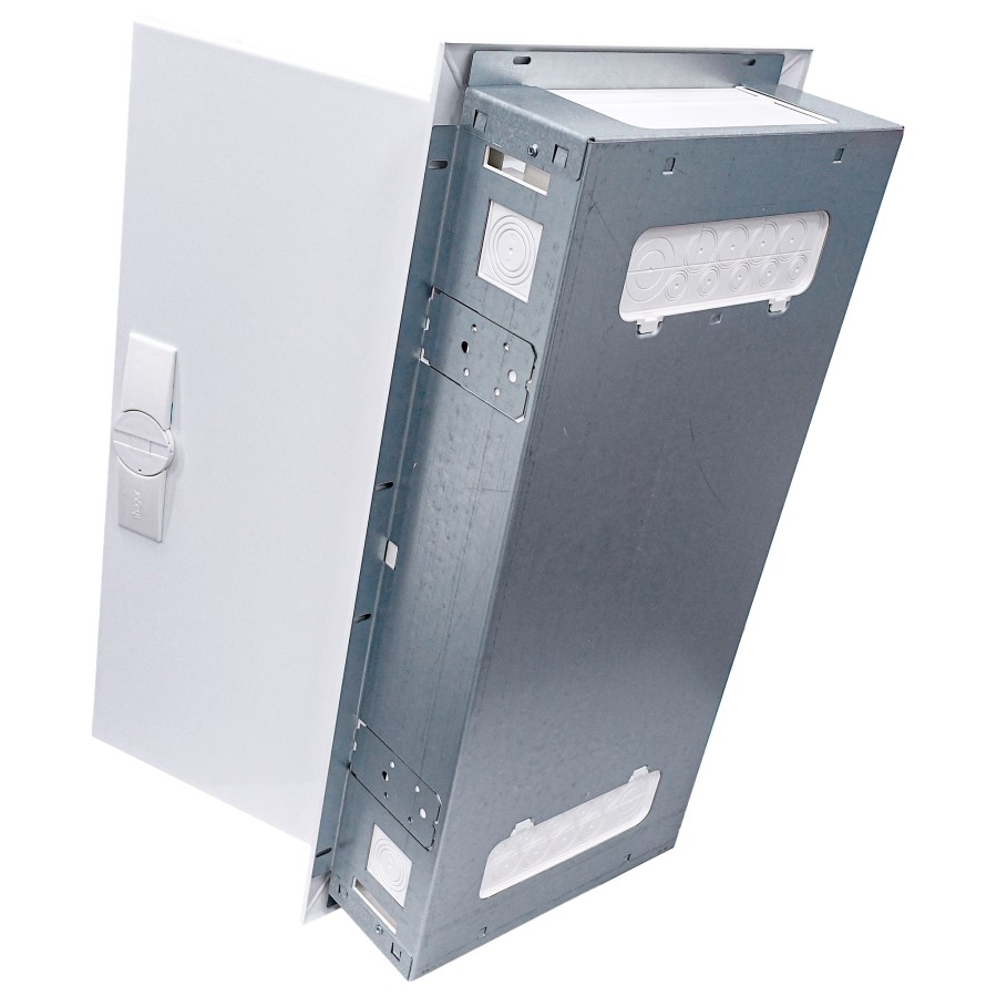 Tablou electric metalic - siguranțe - 60M (5x12) încastrat Univers Hager FWU51S