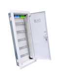 Tablou electric metalic - siguranțe - 60M (5x12) încastrat Univers Hager FWU51S