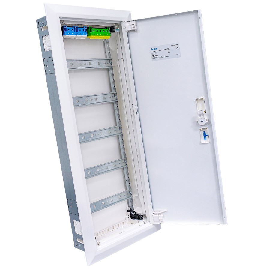 Tablou electric metalic - siguranțe - 60M (5x12) încastrat Univers Hager FWU51S