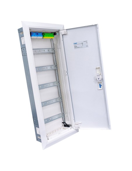 Tablou electric metalic - siguranțe - 60M (5x12) încastrat Univers Hager FWU51S