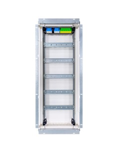 Tablou electric metalic - siguranțe - 60M (5x12) încastrat Univers Hager FWU51S 2