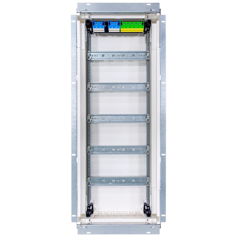 Tablou electric metalic - siguranțe - 60M (5x12) încastrat Univers Hager FWU51S