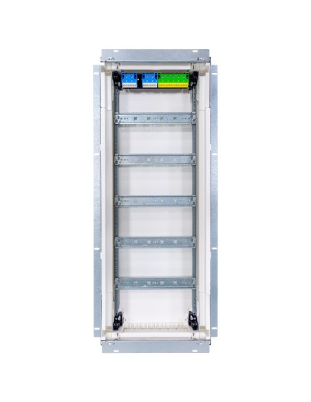 Tablou electric metalic - siguranțe - 60M (5x12) încastrat Univers Hager FWU51S