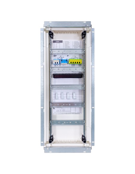 Tablou electric metalic - siguranțe - 60M (5x12) încastrat Univers Hager FWU51S
