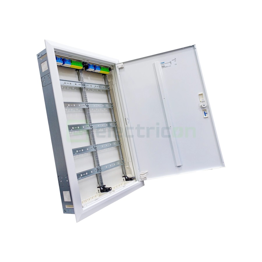 Tablou electric metalic - siguranțe - 120M (5x24) încastrat Univers Hager FWU52S