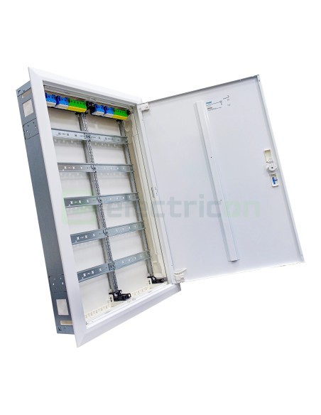 Tablou electric metalic - siguranțe - 120M (5x24) încastrat Univers Hager FWU52S