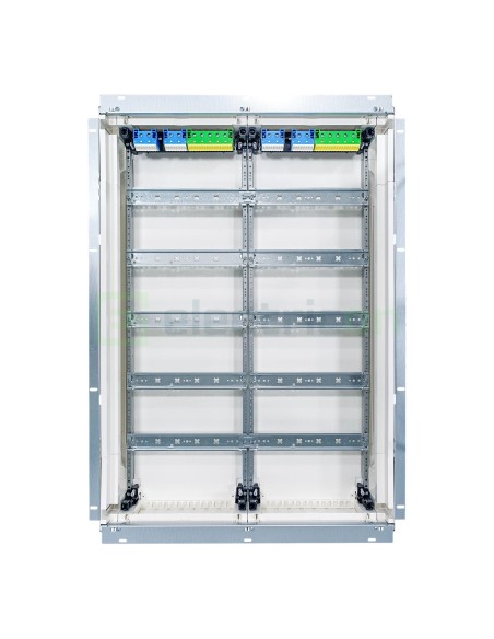 Tablou electric metalic - siguranțe - 120M (5x24) încastrat Univers Hager FWU52S