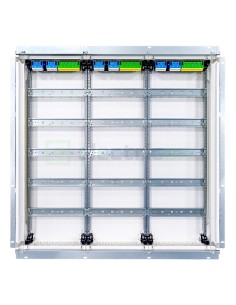 Tablou electric metalic - siguranțe - 180M (5x36) încastrat Univers Hager FWU53S 2
