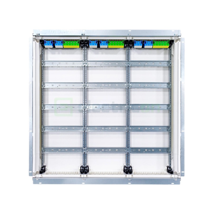 Tablou electric metalic - siguranțe - 180M (5x36) încastrat Univers Hager FWU53S