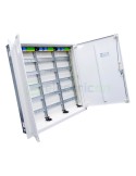 Tablou electric metalic - siguranțe - 180M (5x36) încastrat Univers Hager FWU53S