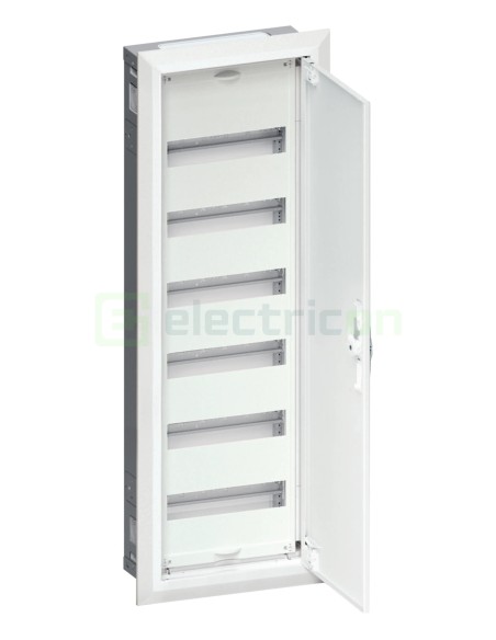 Tablou electric metalic - siguranțe - 72M (6x12) încastrat Univers Hager FWU61S