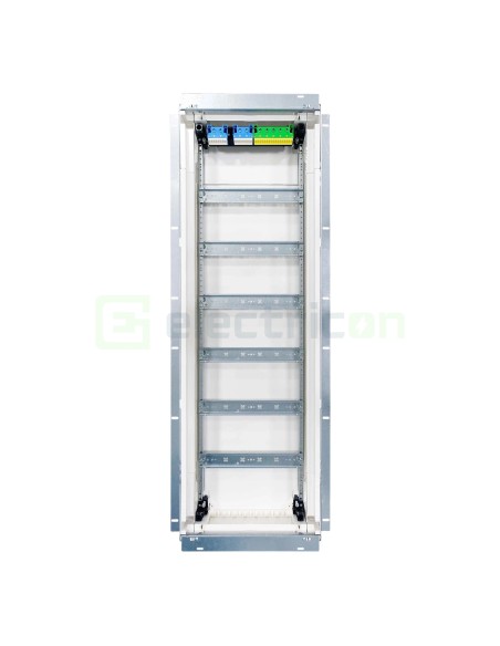 Tablou electric metalic - siguranțe - 72M (6x12) încastrat Univers Hager FWU61S