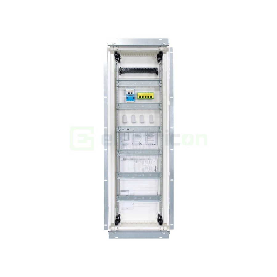 Tablou electric metalic - siguranțe - 72M (6x12) încastrat Univers Hager FWU61S