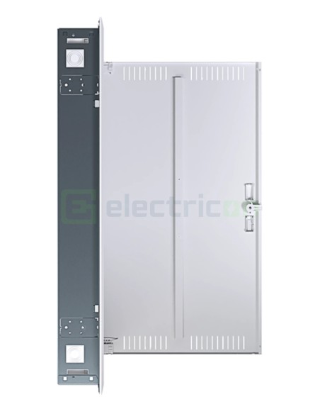 Tablou combo metalic - Hibrid - 144M (72M sigurante electrice + 72M multimedia) încastrat Univers Hager FWU62K1