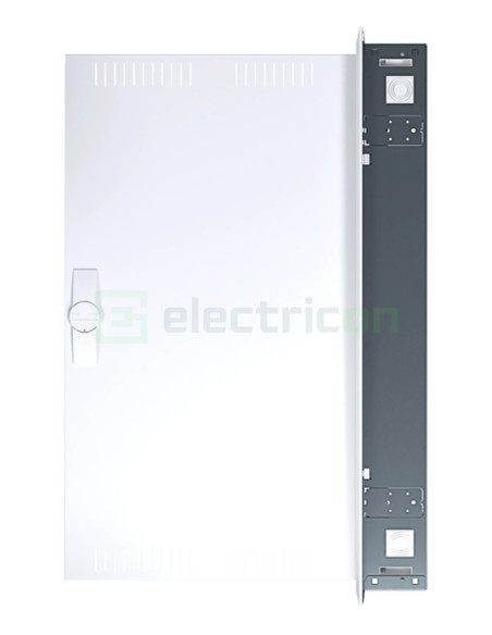 Tablou combo metalic - Hibrid - 144M (72M sigurante electrice + 72M multimedia) încastrat Univers Hager FWU62K1