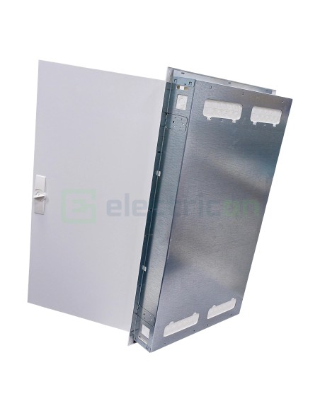 Tablou electric metalic - siguranțe - 144M (6x24) încastrat Hager Univers FWU62S